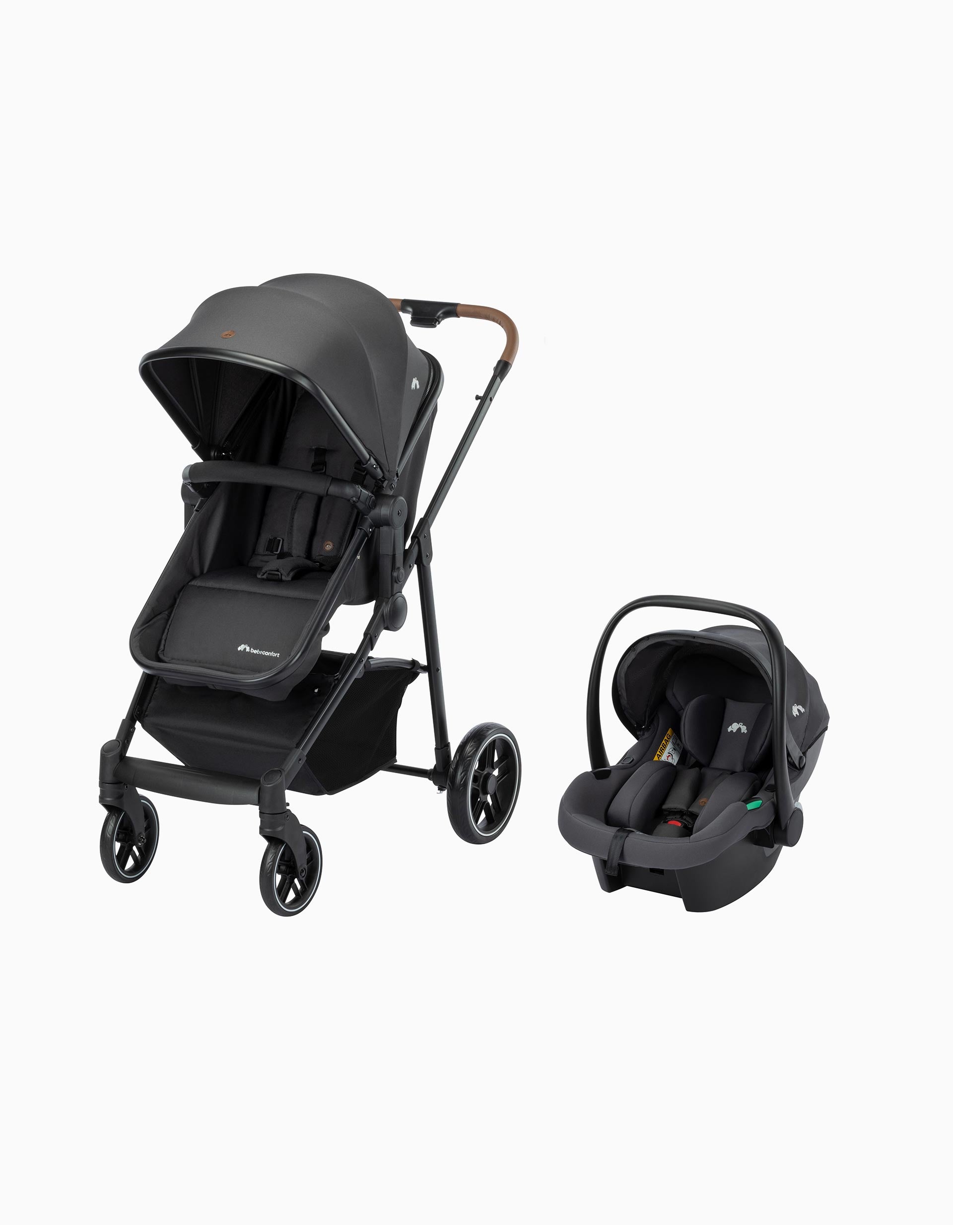 Conjunto de rua Haze Lux Bebe Confort, Mineral Graphite