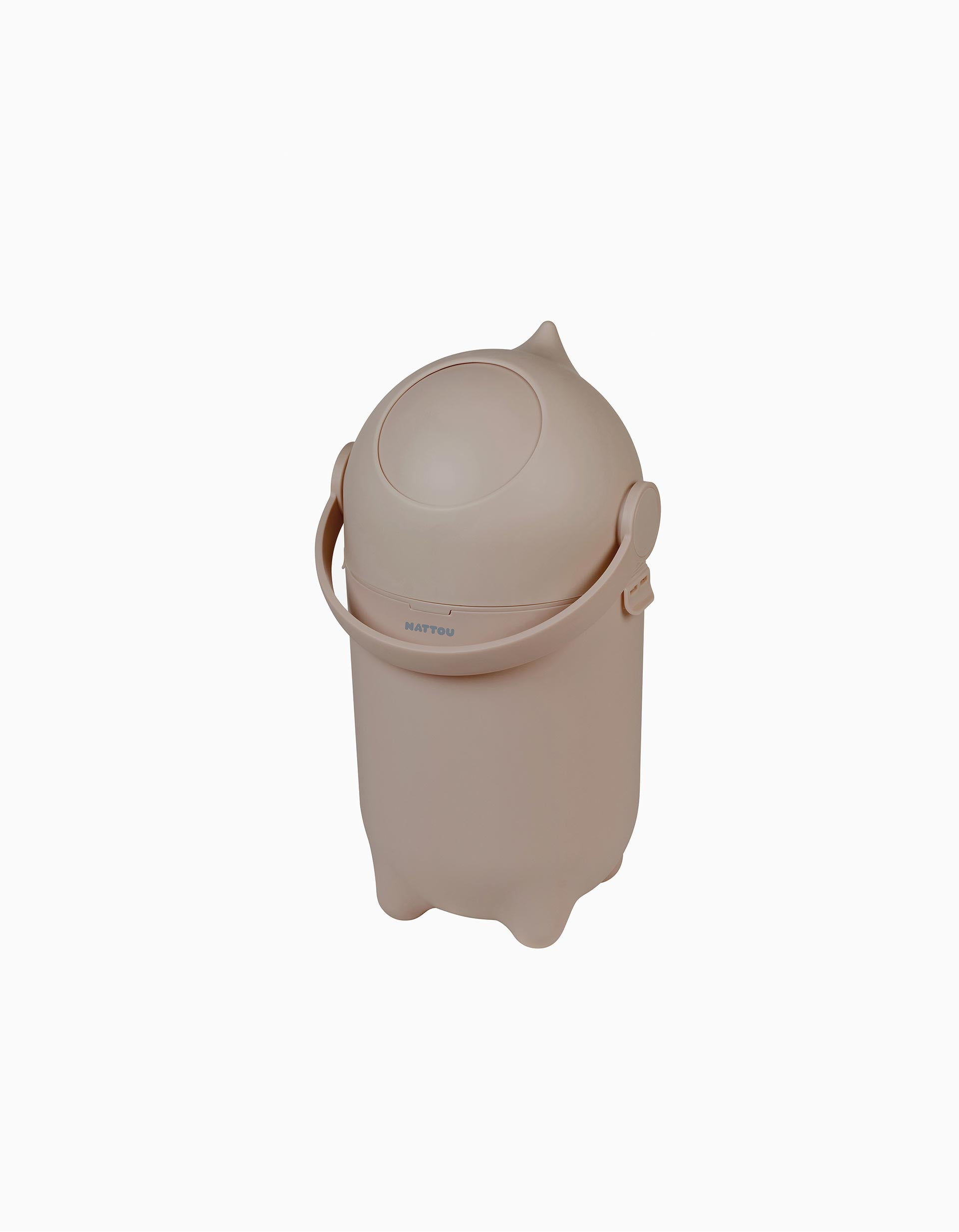 Nattou Dropy Nappy Container, Taupe