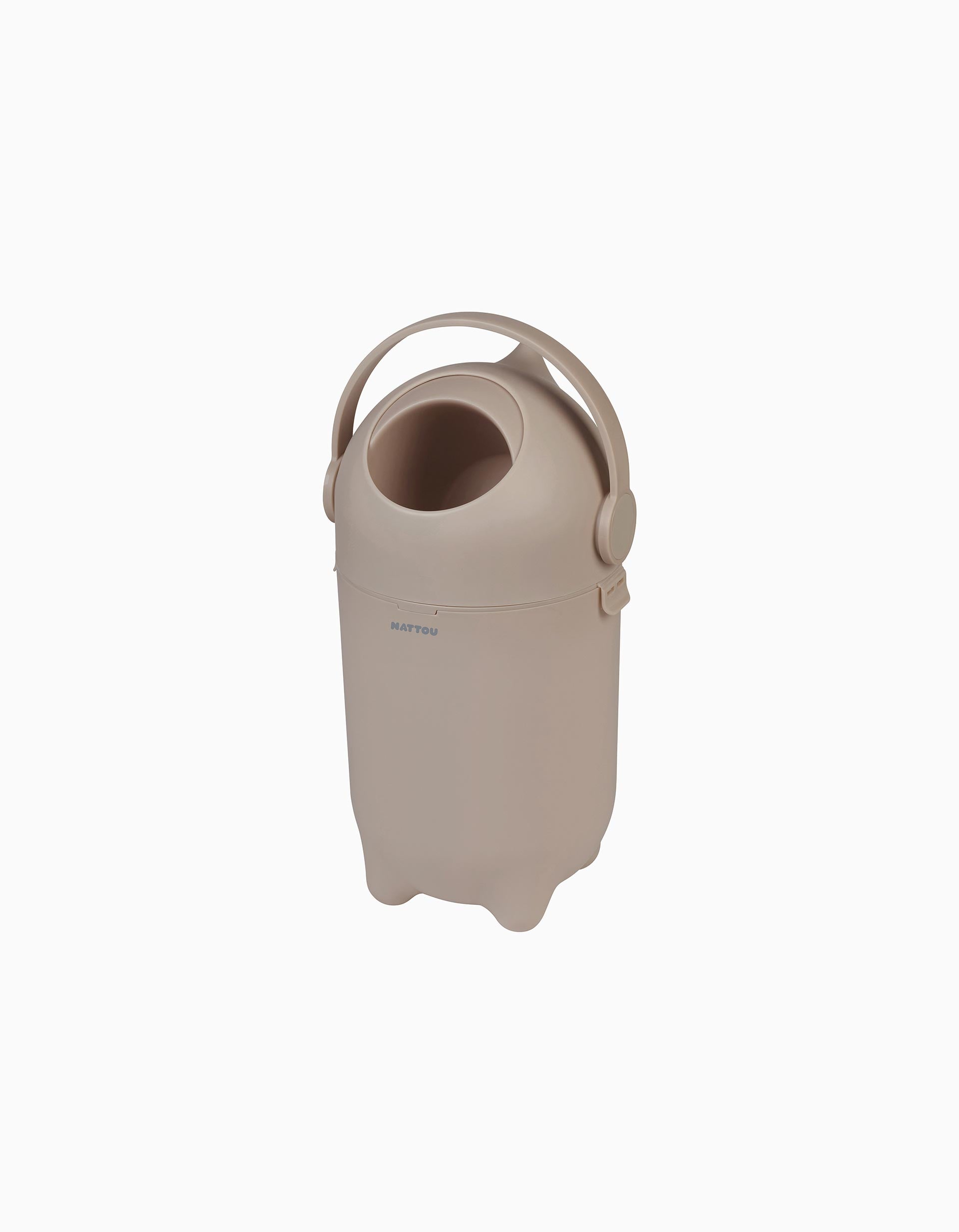 Nattou Dropy Nappy Container, Taupe