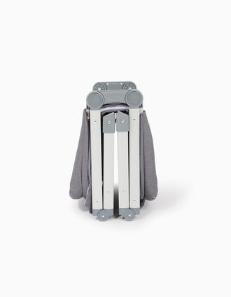 Rocking Foldable Crib Kinderland, Grey