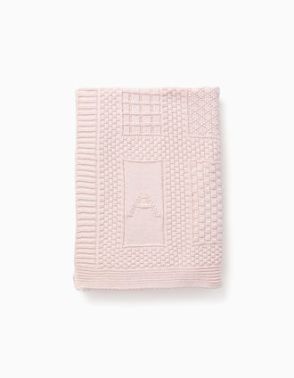 Cotton Blanket 75x100 cm Kinderland, Pink