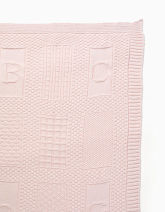Cotton Blanket 75x100 cm Kinderland, Pink