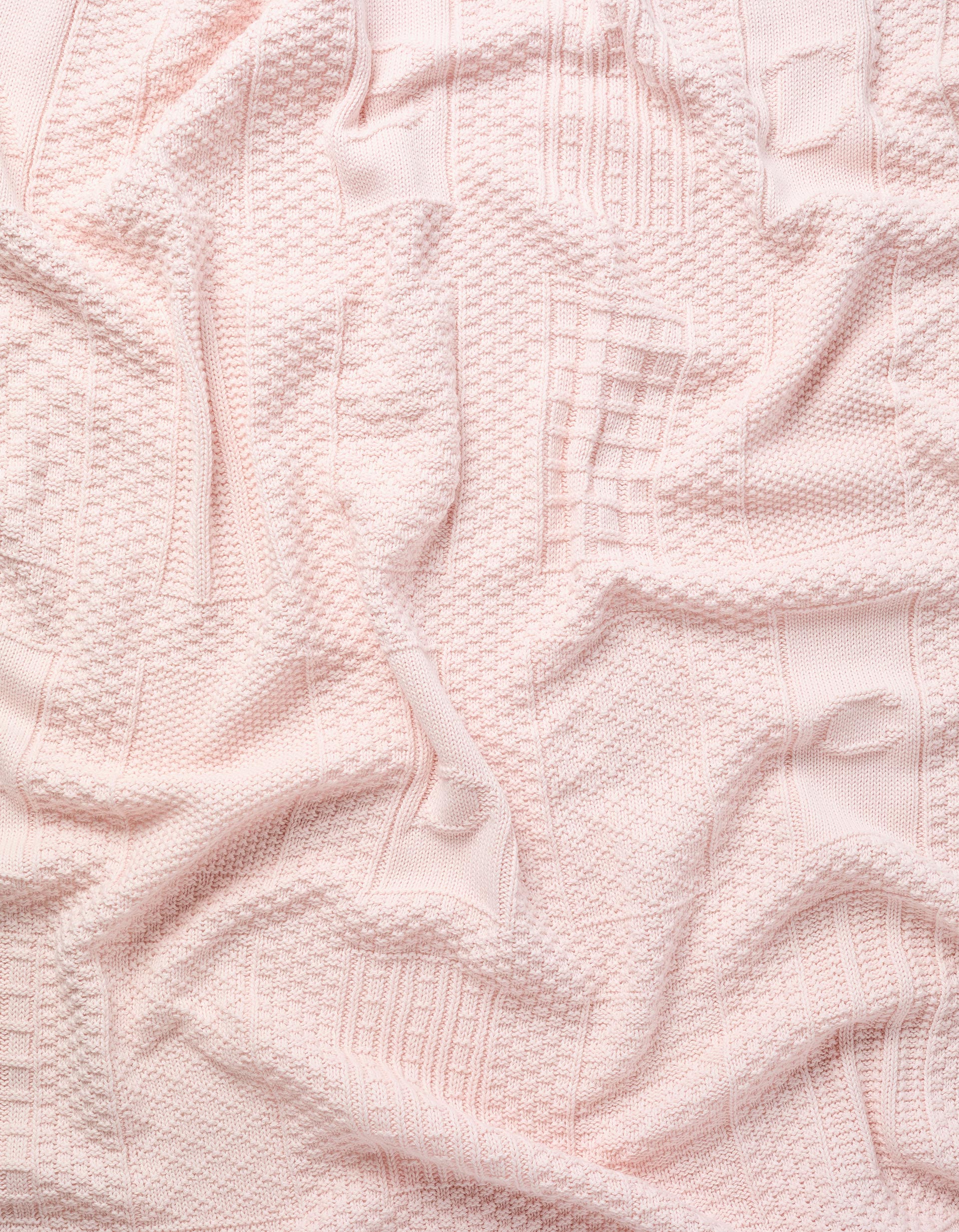 Manta de Algodão 75x100 cm Kinderland, Rosa