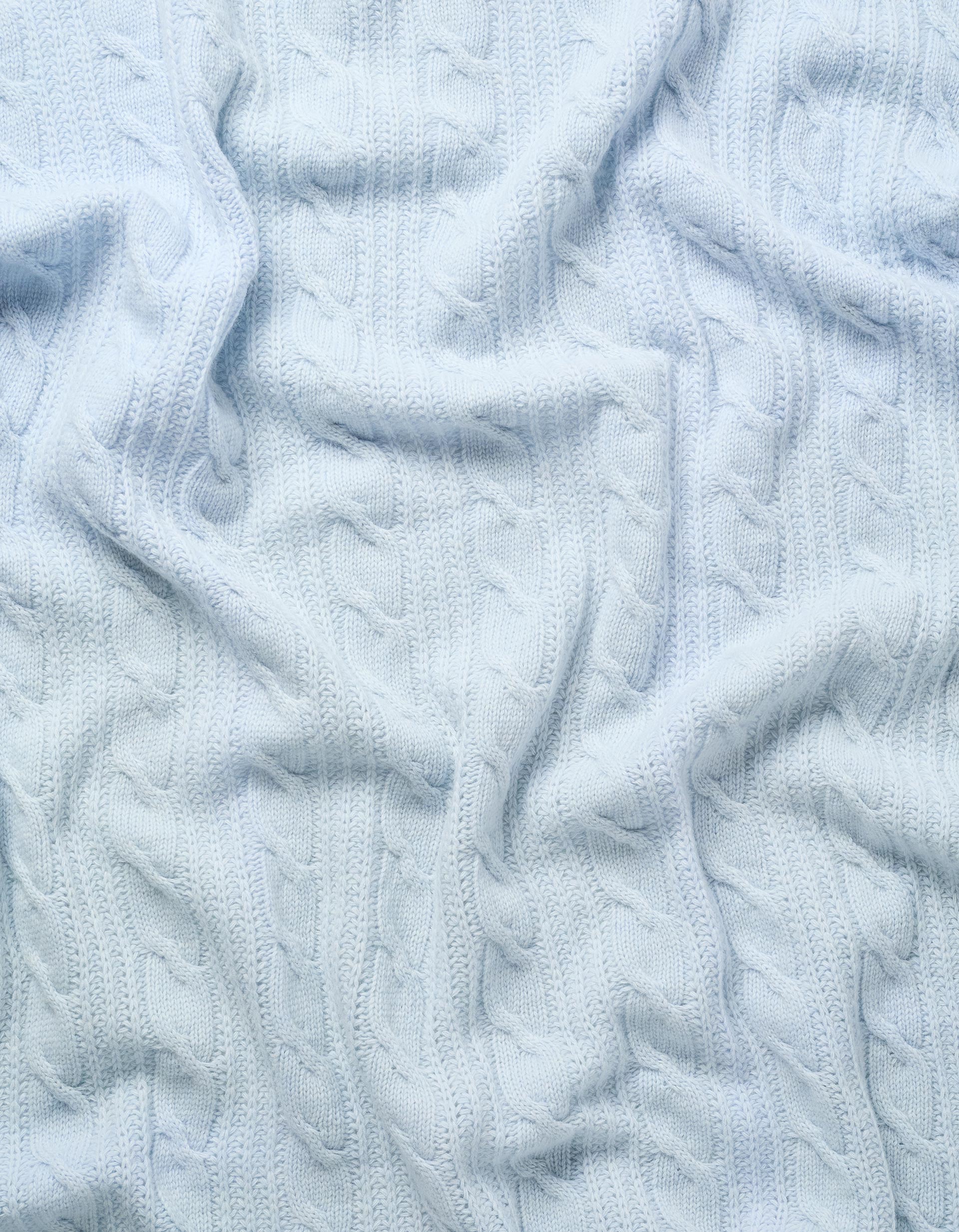 Wool Blanket 75x100 cm Kinderland, Blue