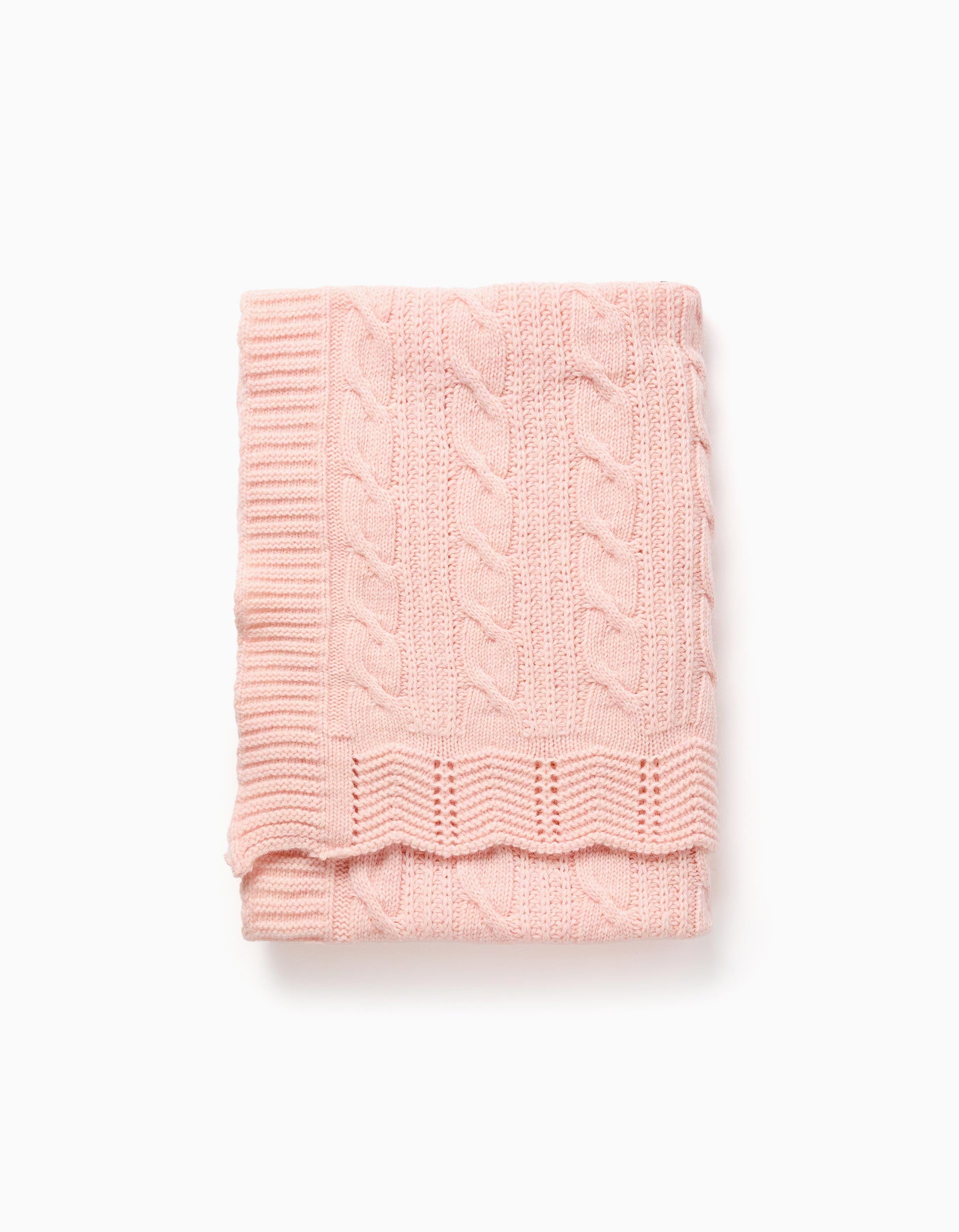 Wool Blanket 75x100 cm Kinderland, Pink