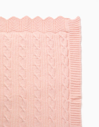 Wool Blanket 75x100 cm Kinderland, Pink