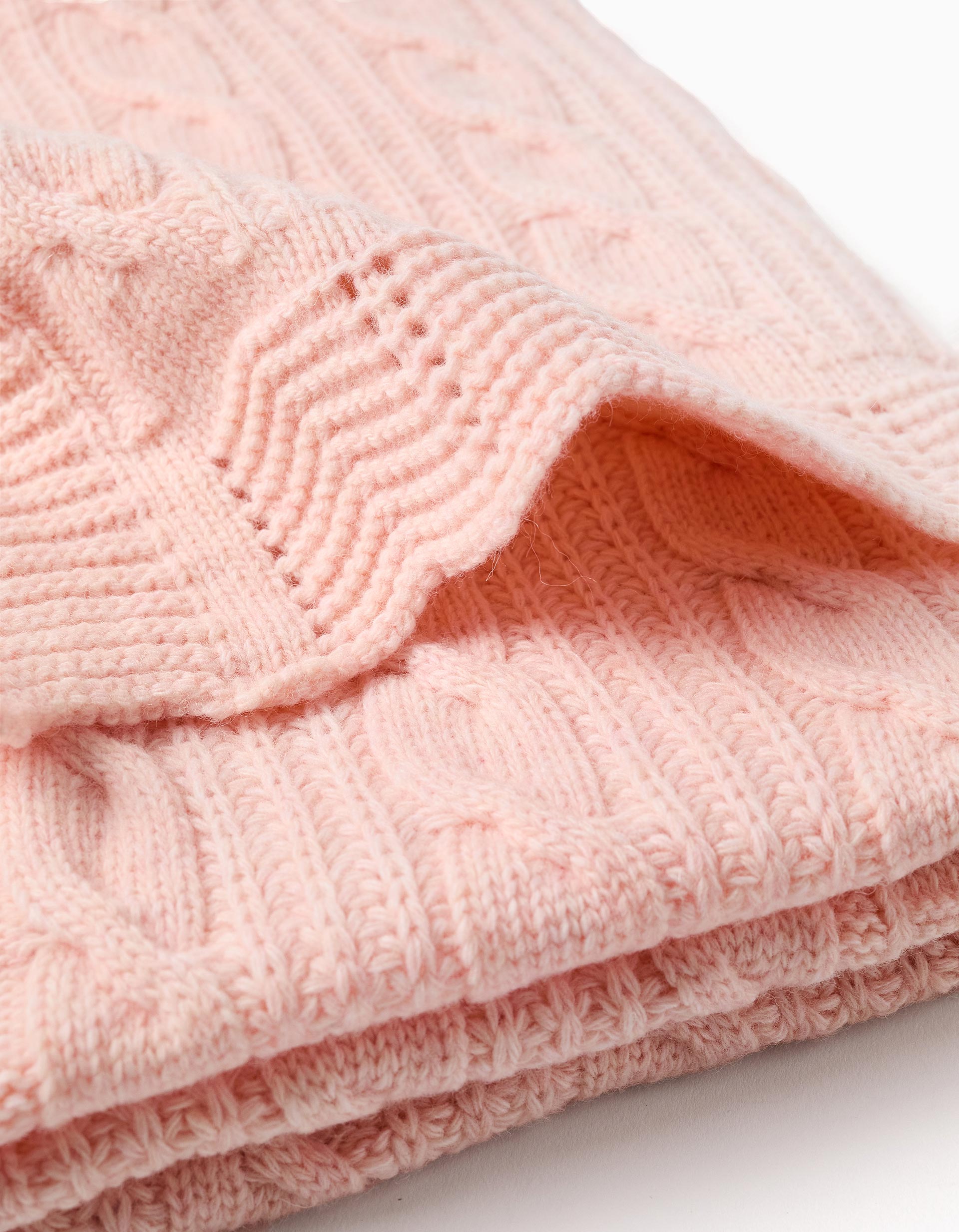 Wool Blanket 75x100 cm Kinderland, Pink