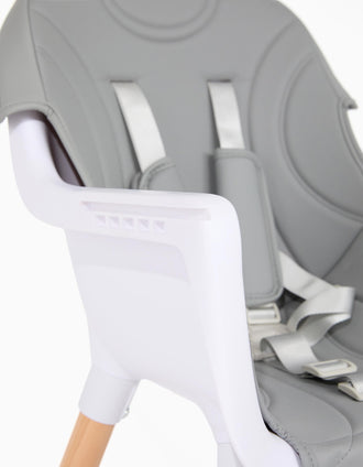 High Chair 2in1 Kinderland York, Grey