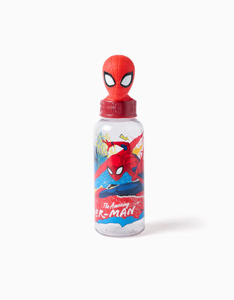Bouteille d'eau avec Spider-Man en 3D 560 ml pour garçon