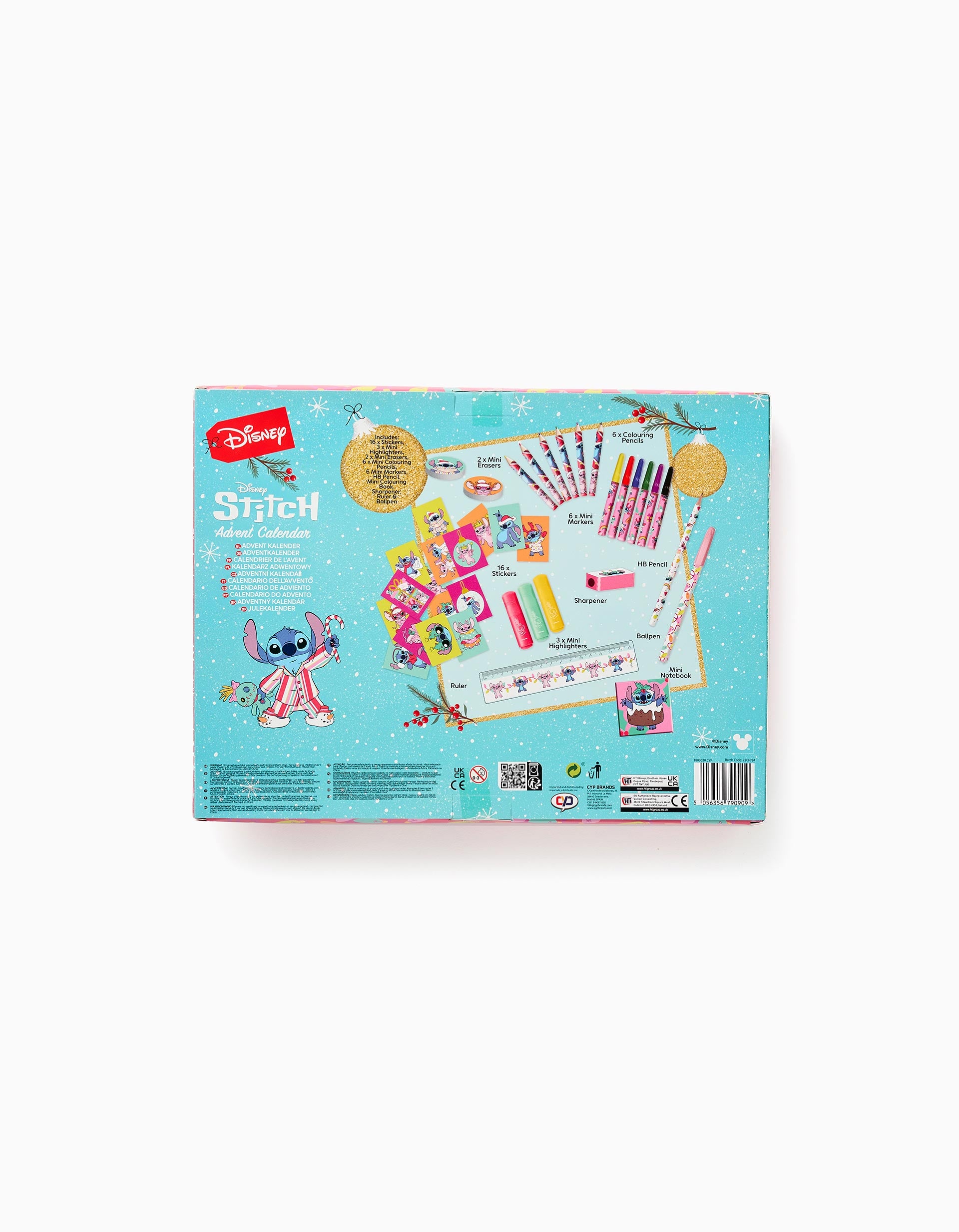 Calendário do Advento Stitch 3A+