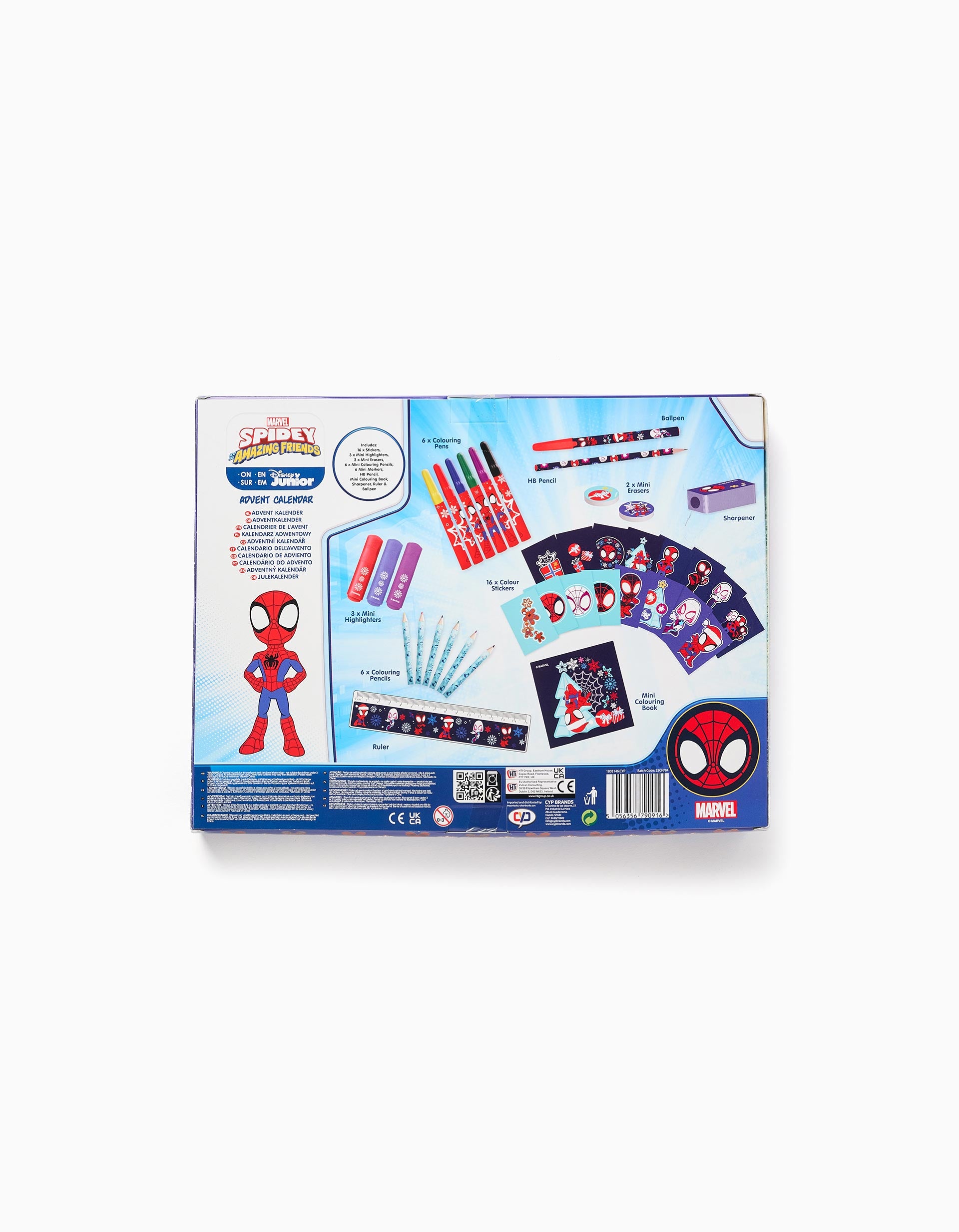 Spidey Advent Calendar 3Y+