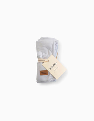 Muslin Swaddle Bonjour Bebe 120x120 Cm, Polaris Grey