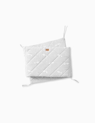 Duvet and Bumper Bonjour Bebe 60x120 Cm, Polaris Grey
