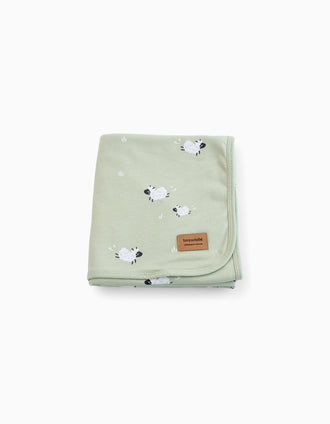Cotton Swaddle Bonjour Bebe 65x80 Cm, Funny Farm