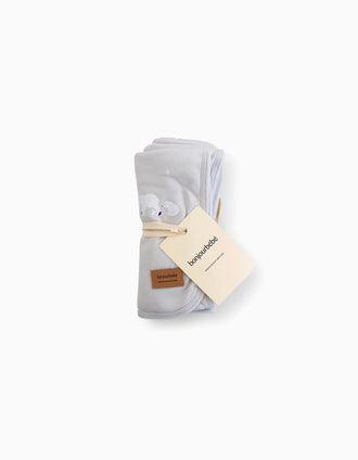 Cotton Swaddle Bonjour Bebe 65x80 Cm, Polaris Grey