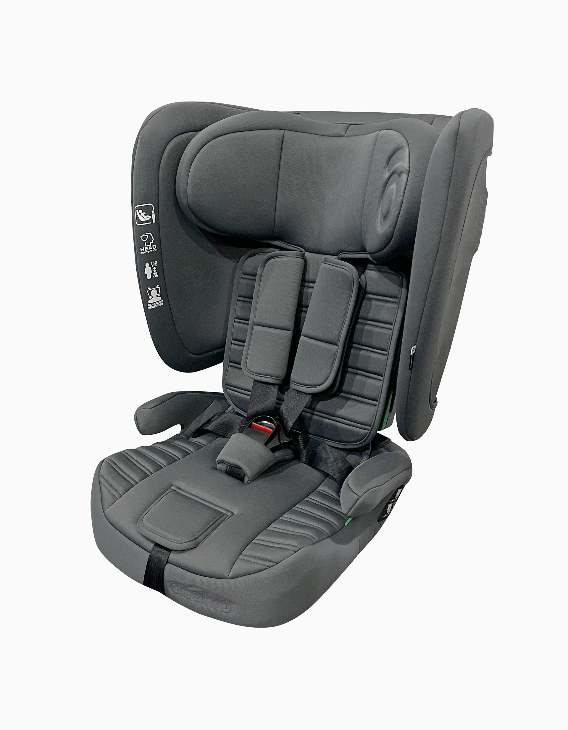 Car Seat I-Size Asalvo Neocare Belt (76-150), Grey