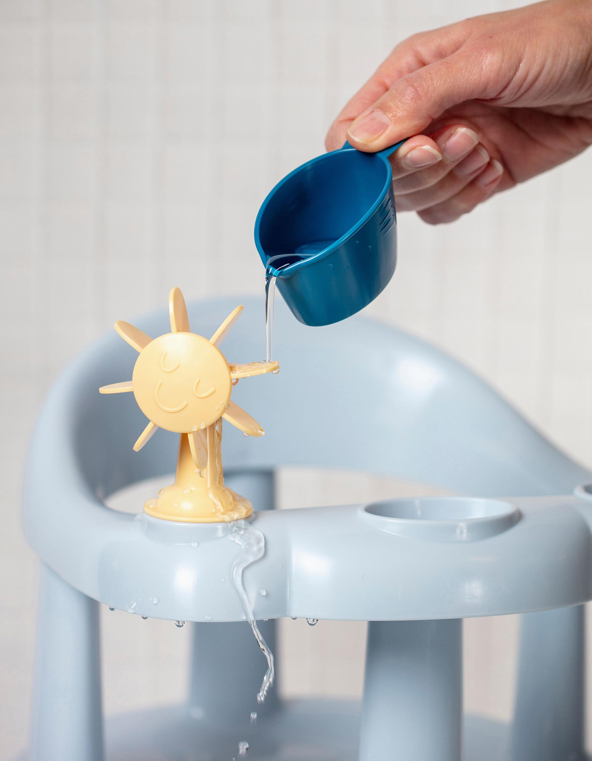 Asiento de Baño Giratorio Lúdico Bebe Confort 6M+, Azul