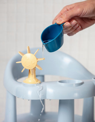 Assento de Banho Giratório Lúdico Bebe Confort 6M+, Azul
