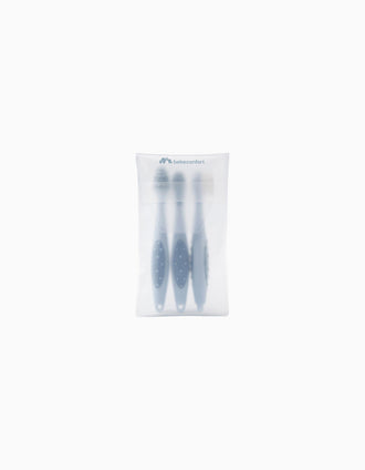 Lot de 3 Brosses à Dents Évolutives Bébé Confort, 3M+