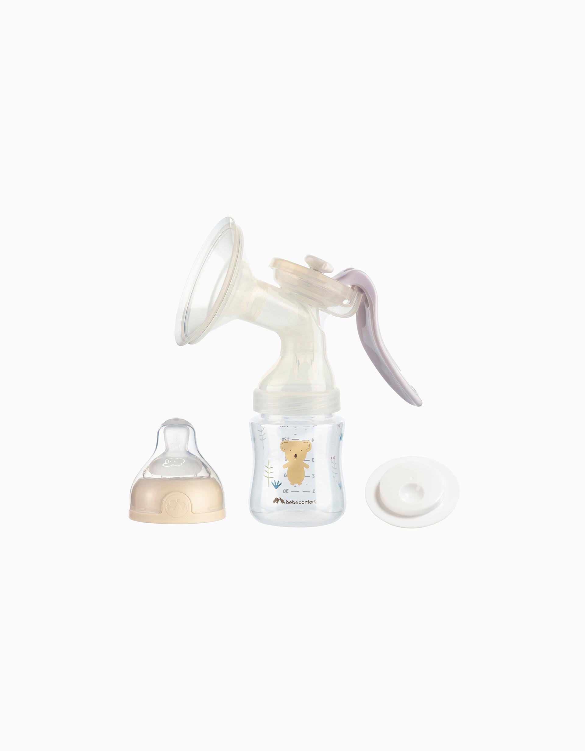 Manual Breast Pump with Bottle Bebe Confort