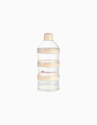 Pack of 3 Milk Powder Dispensers Bebe Confort, Sand