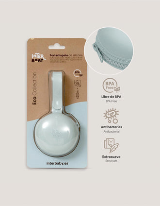 Silicone Pacifier Case Interbaby, Blue