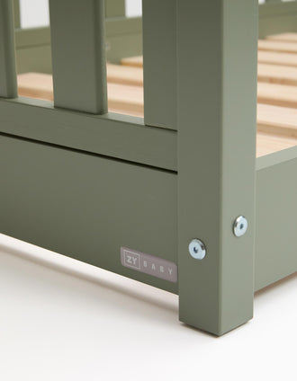 ZY Nest Bed for Children 70X140Cm, Green