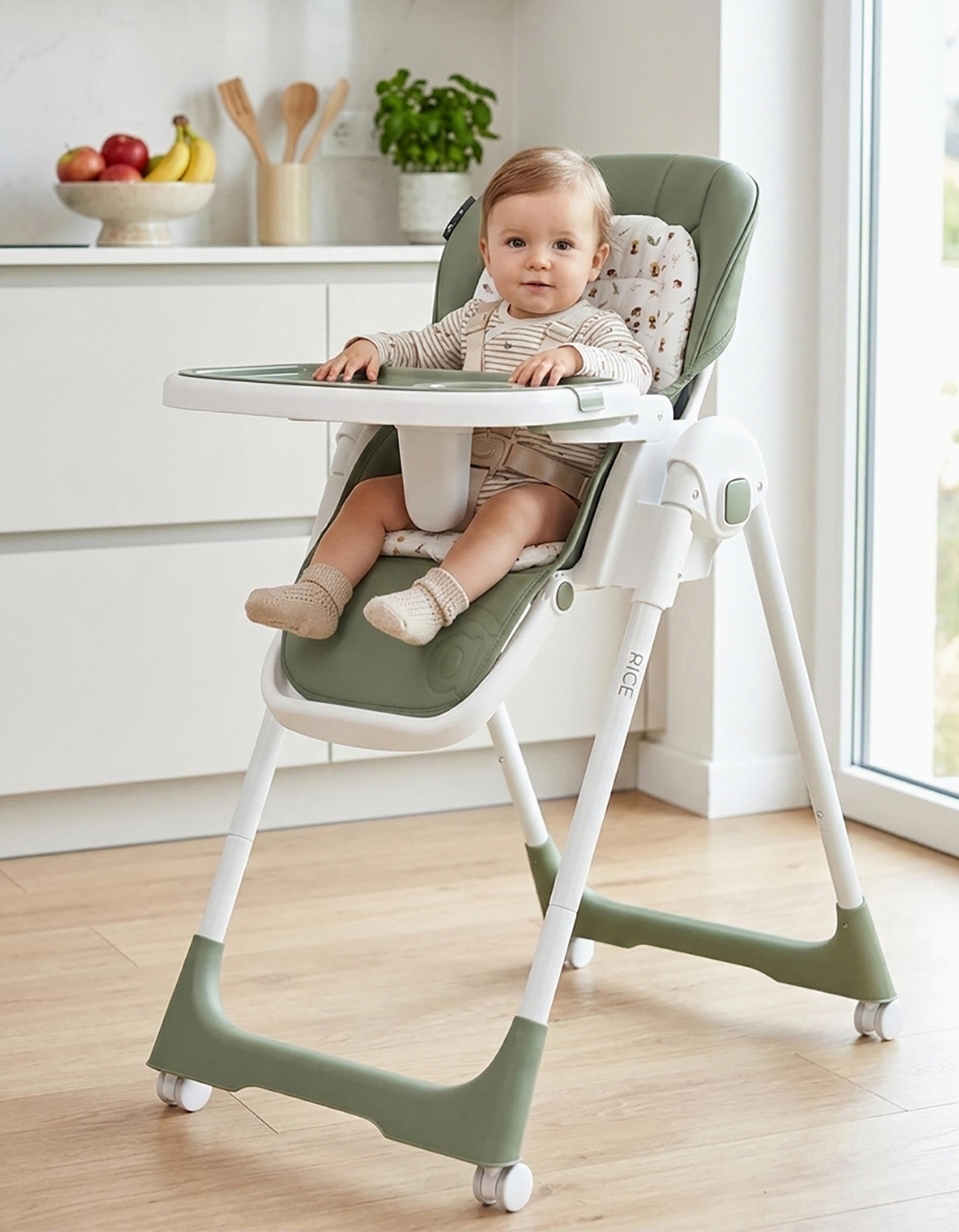 Highchair Boop Rice, Green