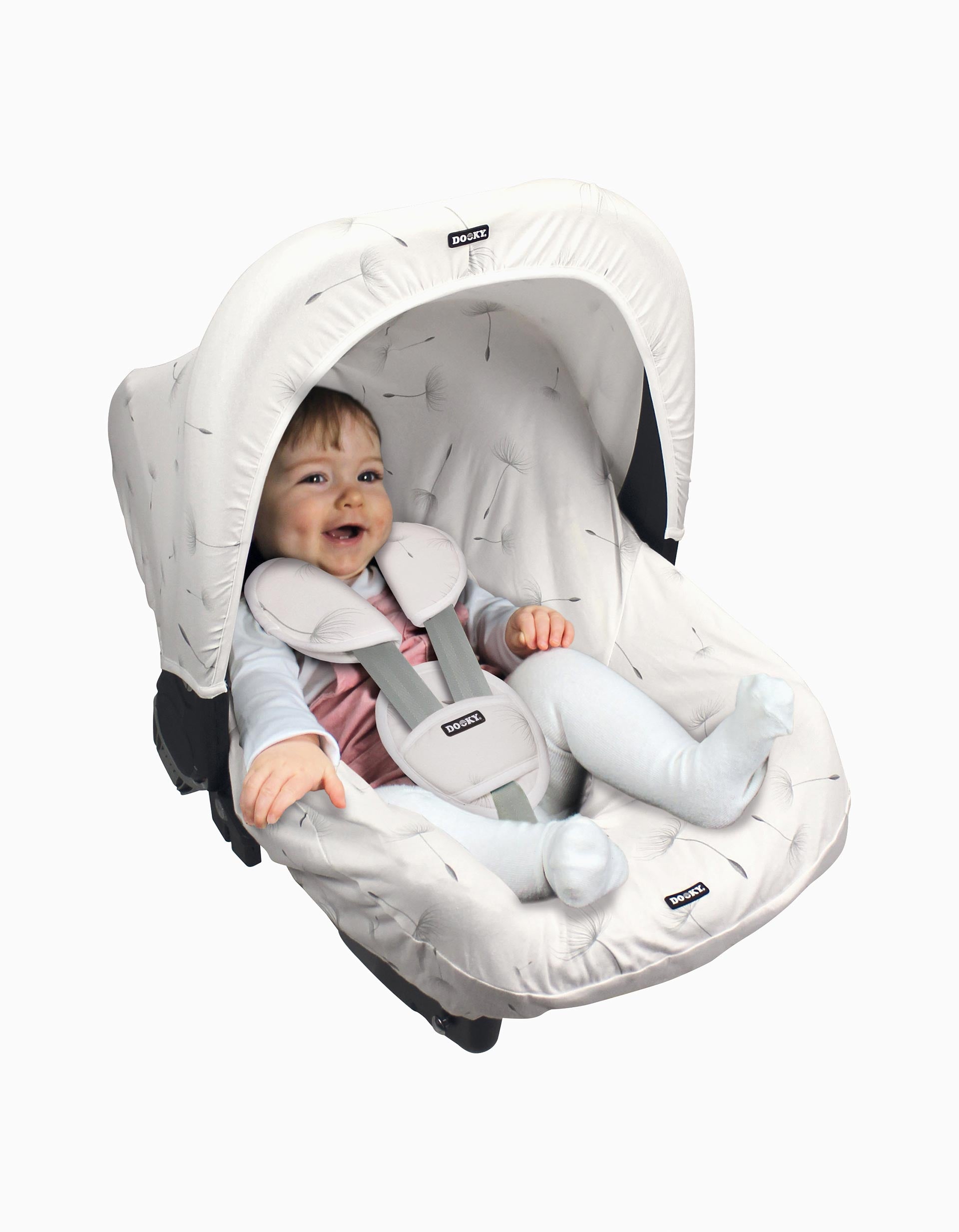 Dooky Hoody for Car Seats Group 0+, Dandelion