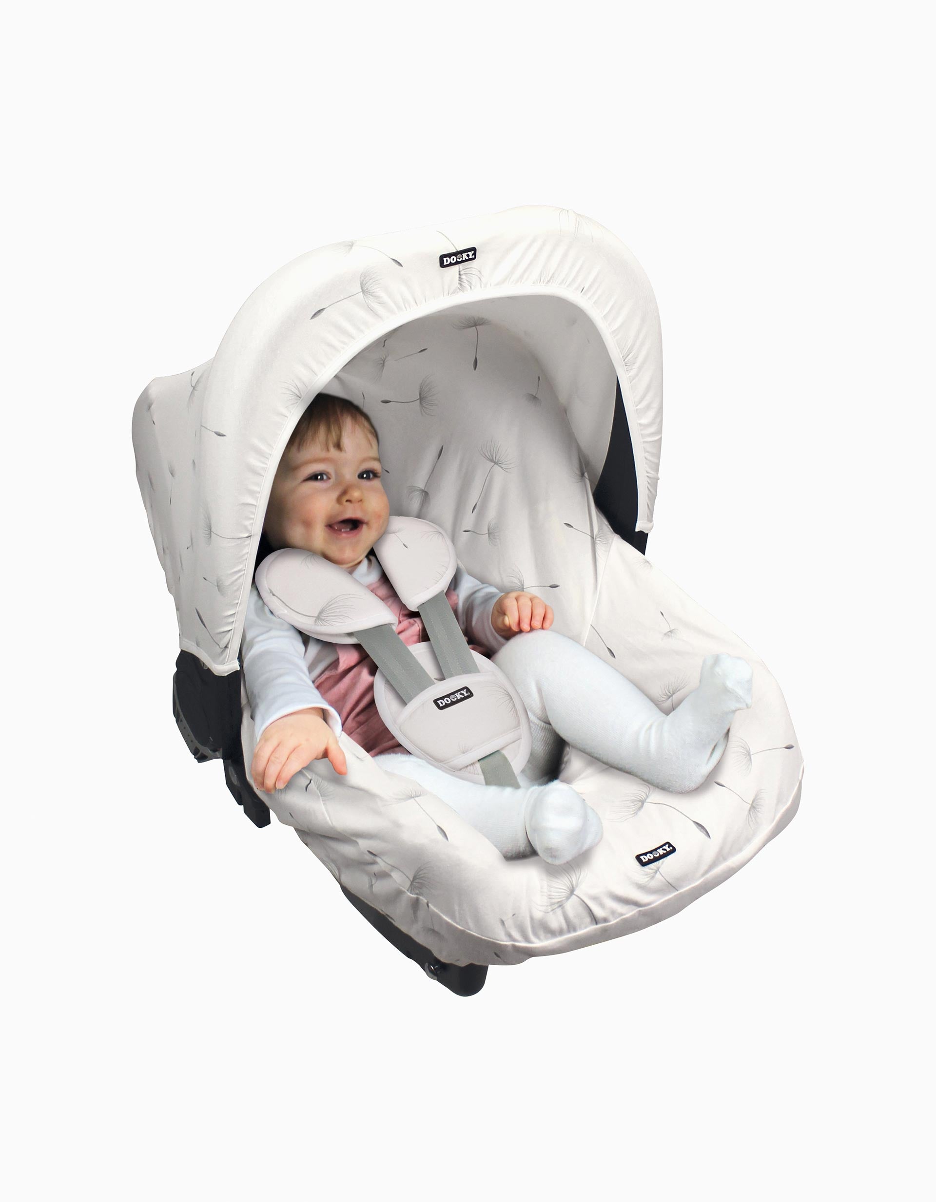 Dooky Seat Cover for Car Seats Group 0+, Dandelion