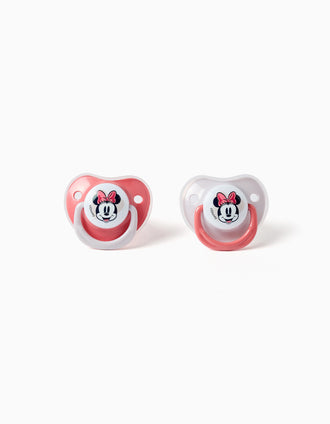 Pack de 2 Chupetas Minnie 0-6M+ Disney