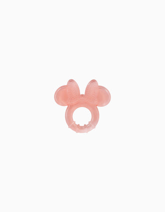 Water Teether Ring Minnie Disney, Pink