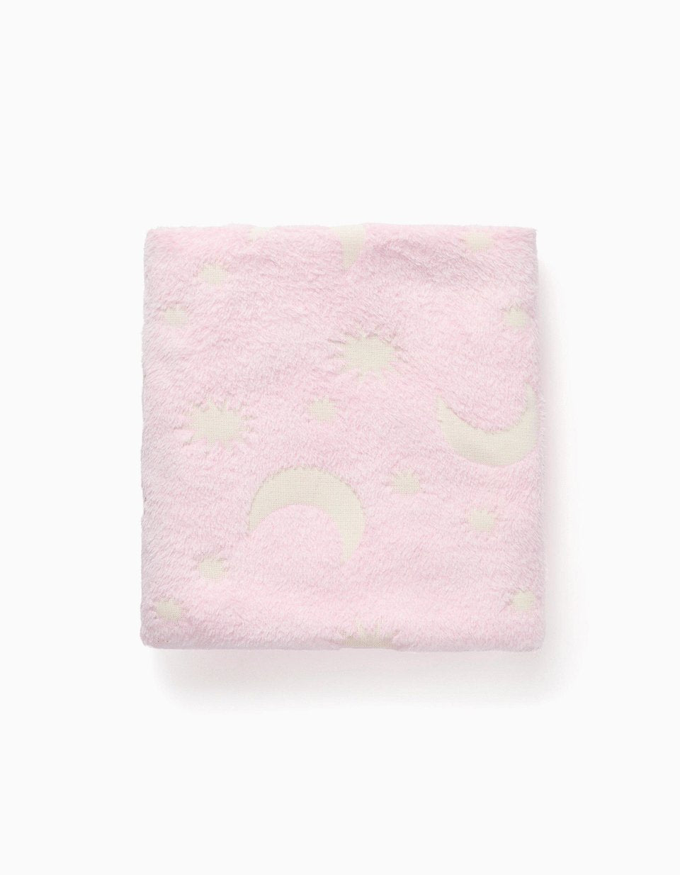 Glow-in-the-Dark Flannel Blanket Do Art 70x90 cm, Pink