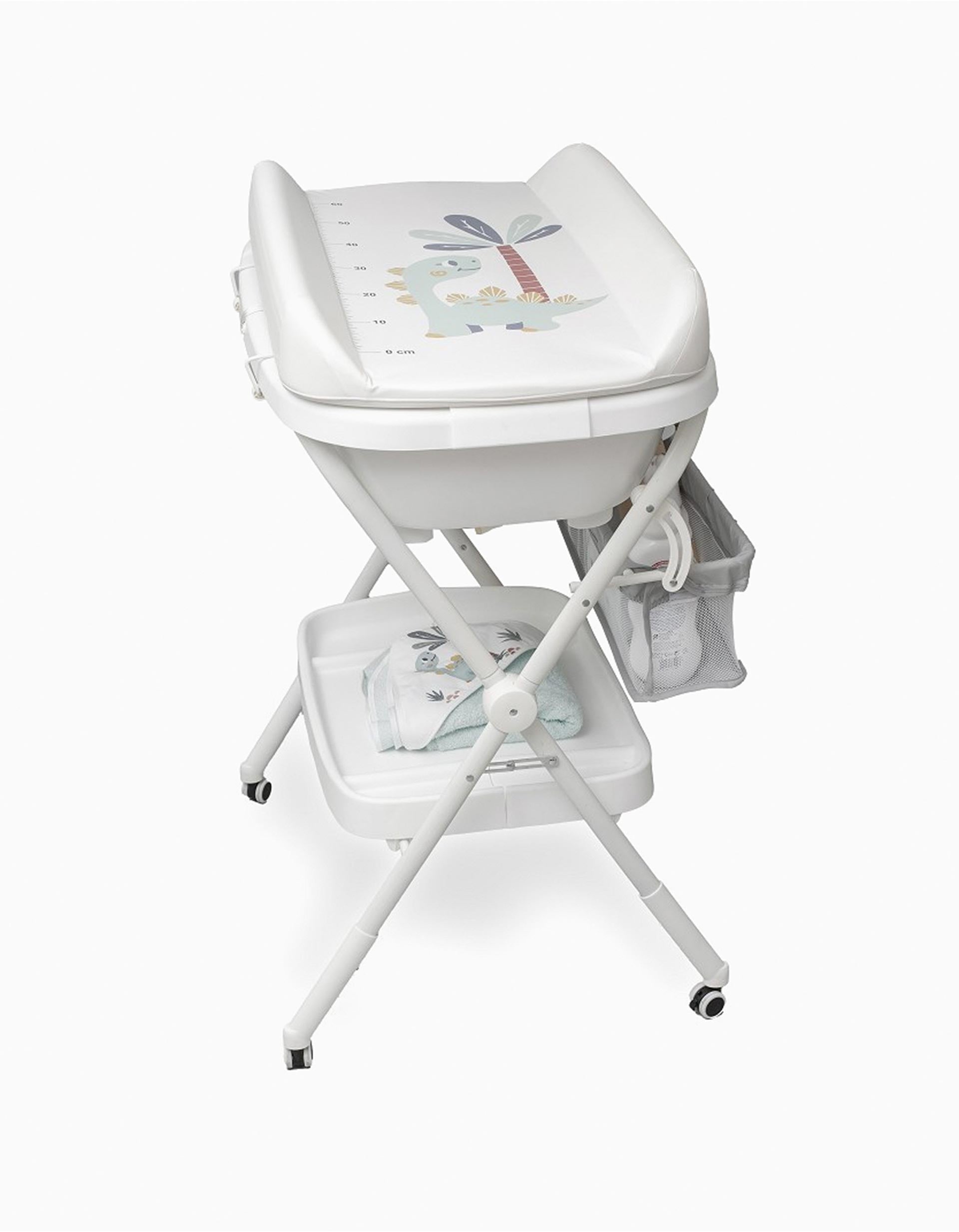 Bathtub and Changing Table Interbaby Dino, White