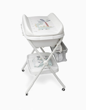 Bathtub and Changing Table Interbaby Dino, White