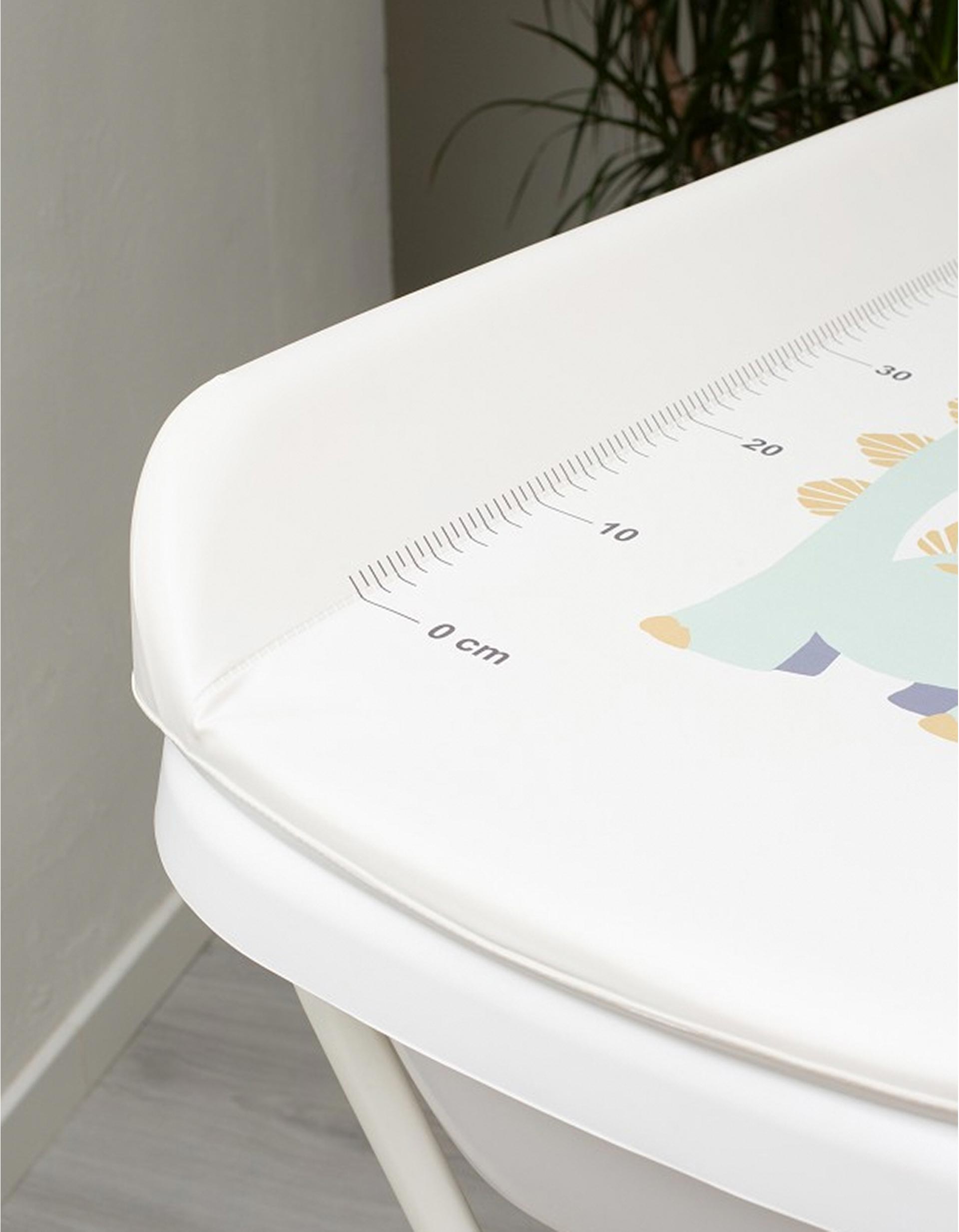 Bathtub and Changing Table Interbaby Dino, White