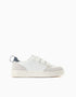 Baskets ZY Move avec fermeture à scratch pour enfant, blanc/gris/bleu