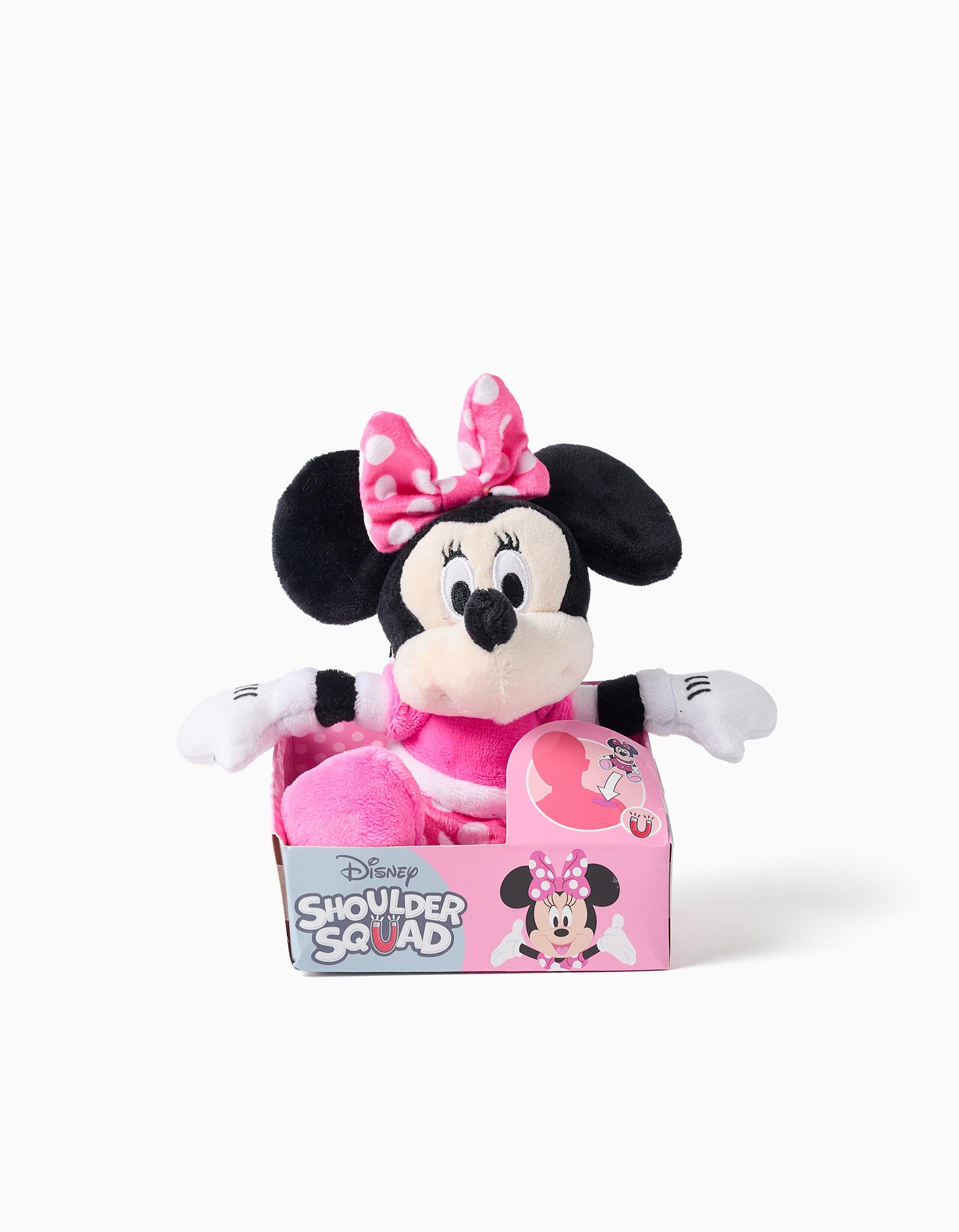 Peluche Minnie à porter à l'épaule 12 cm pour fille