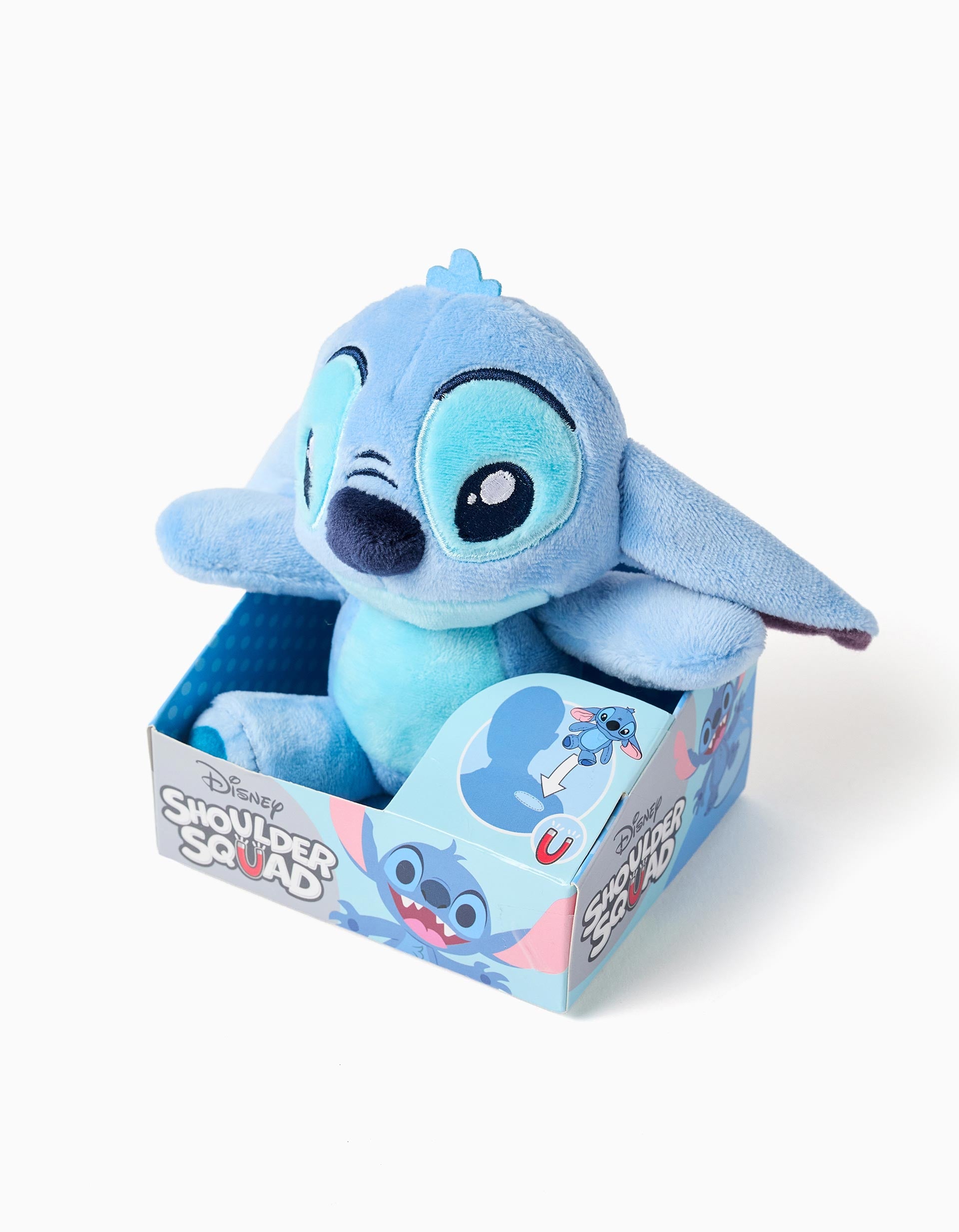 Peluche Stitch à porter à l'épaule 12 cm pour enfant