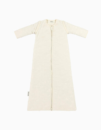 Sleeping Bag with Sleeves Meyco TOG 3.0 90 cm, Clouds Naturel