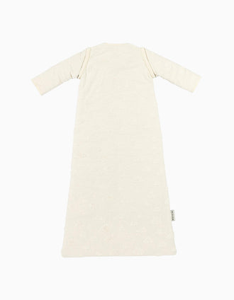 Sleeping Bag with Sleeves Meyco TOG 3.0 90 cm, Clouds Naturel