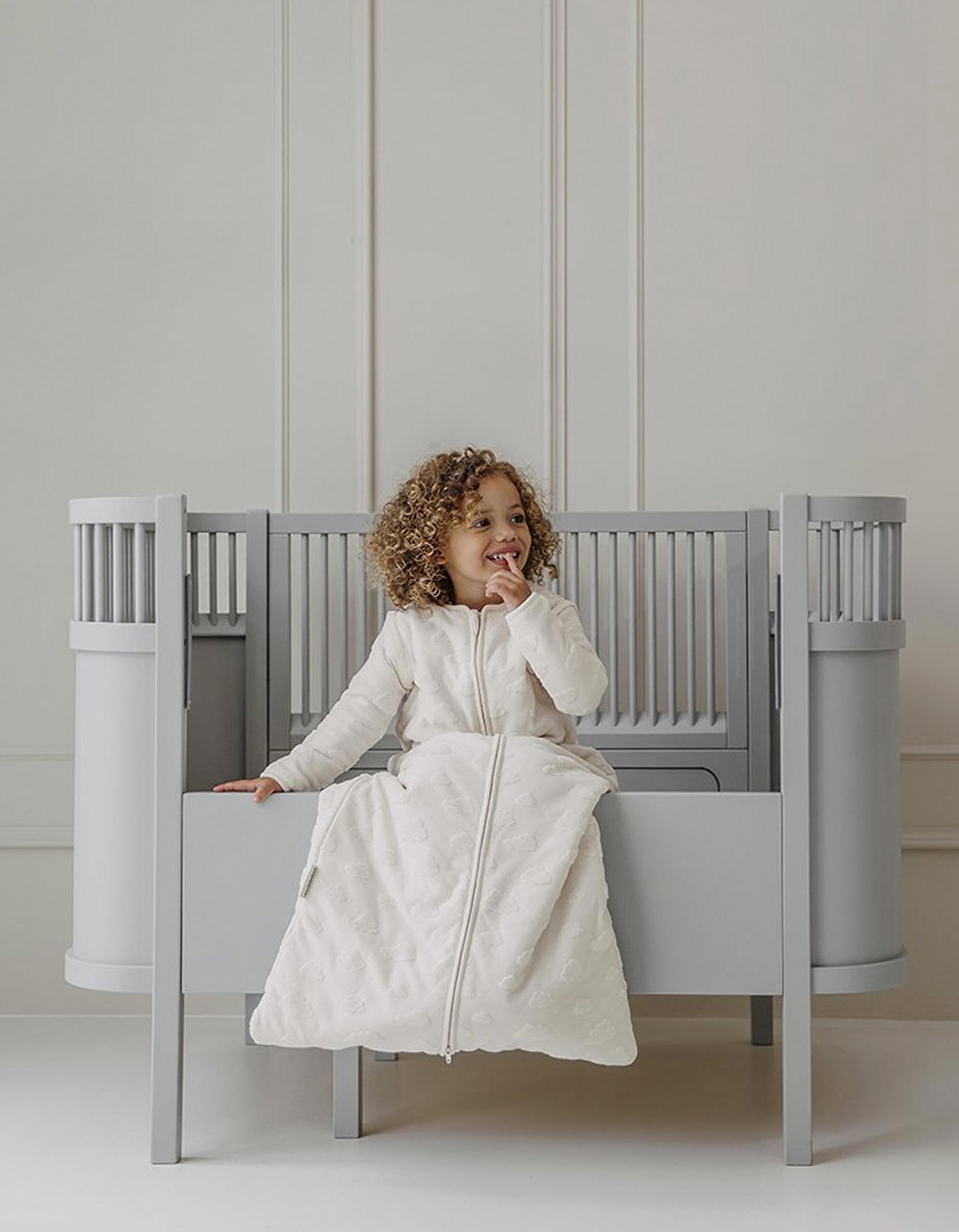 Saco de Dormir con Mangas Meyco TOG 3.0 90 cm, Clouds Naturel