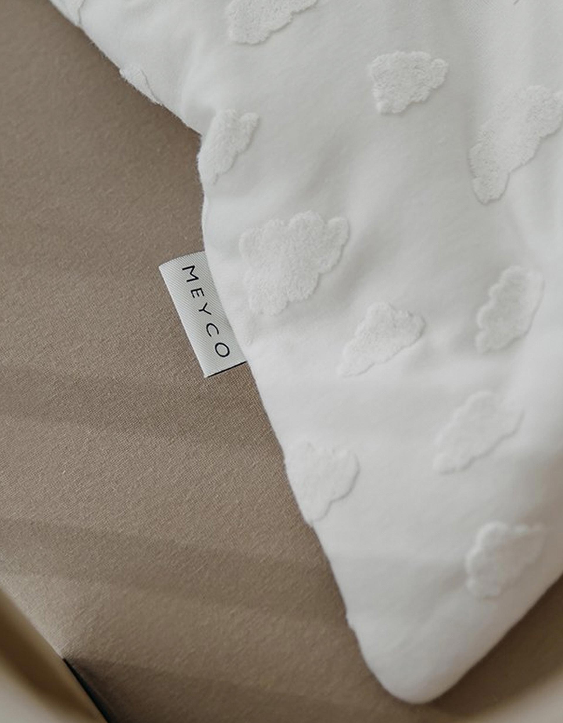 Saco de Dormir con Mangas Meyco TOG 3.0 90 cm, Clouds Naturel