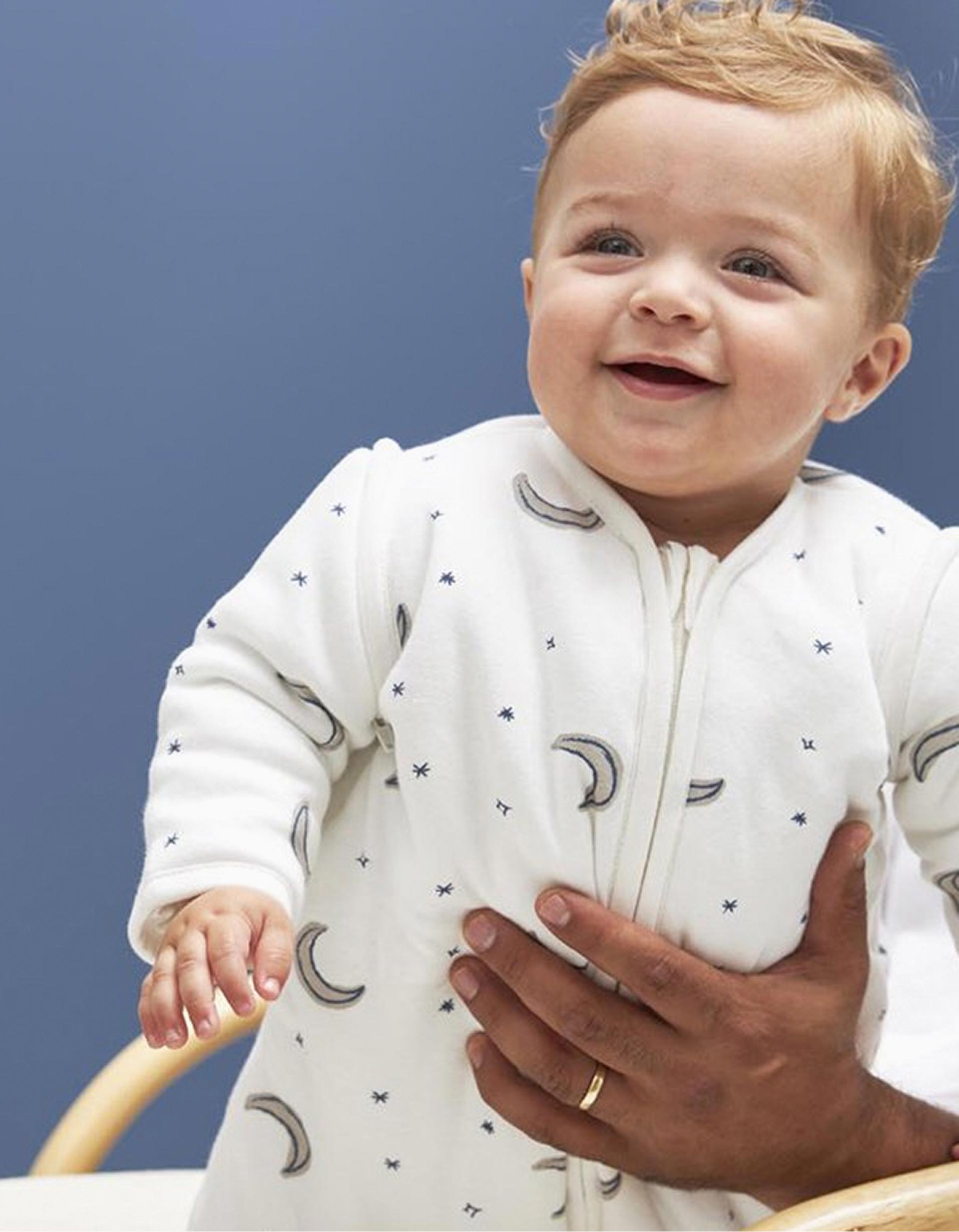 Saco de Dormir con Mangas Meyco TOG 2.5 90 cm, Moon Indigo