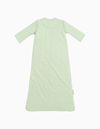 Sleeping Bag with Sleeves Meyco TOG 2.5 90 cm, Soft Green