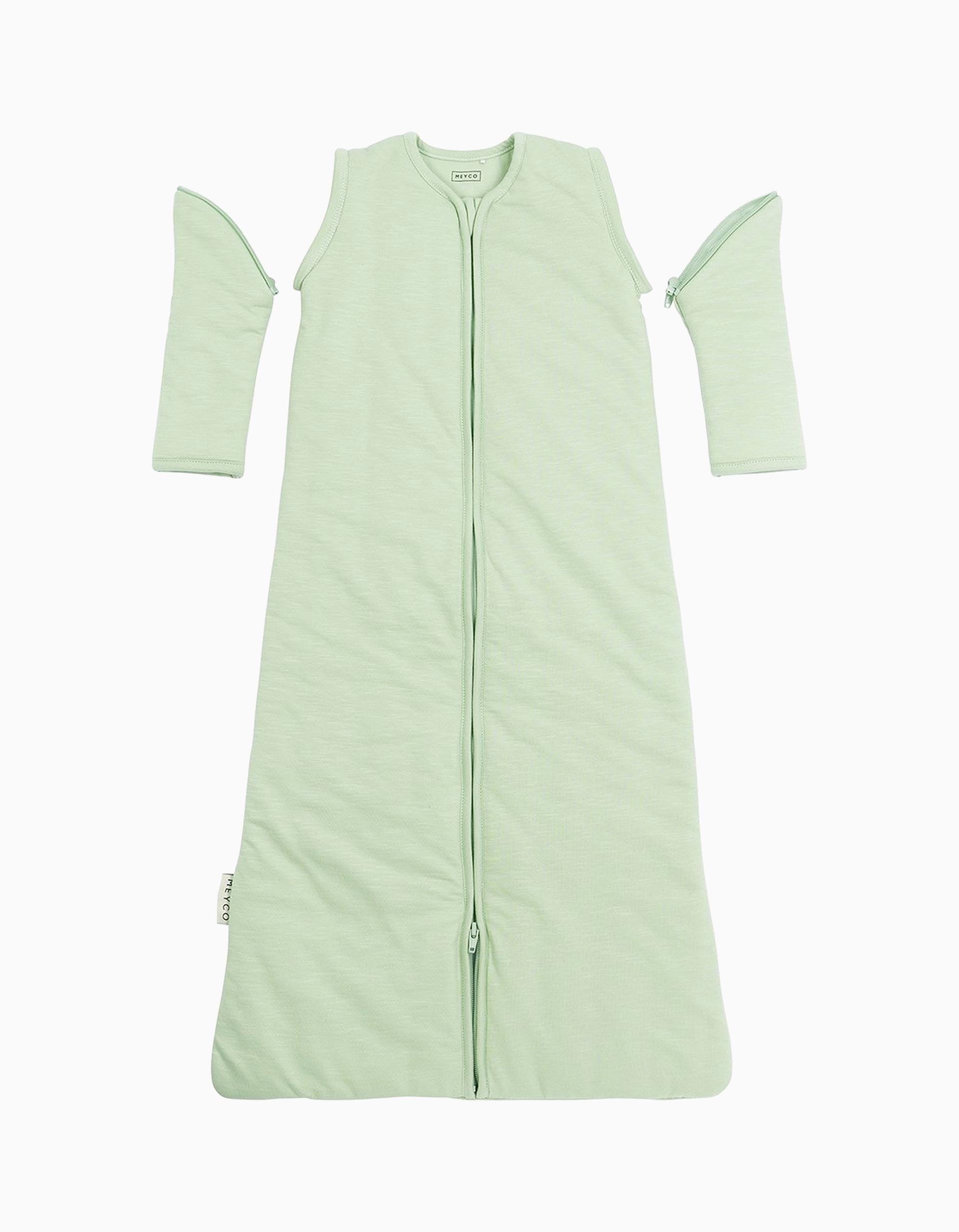 Saco de Dormir con Mangas Meyco TOG 2.5 70 cm, Soft Green