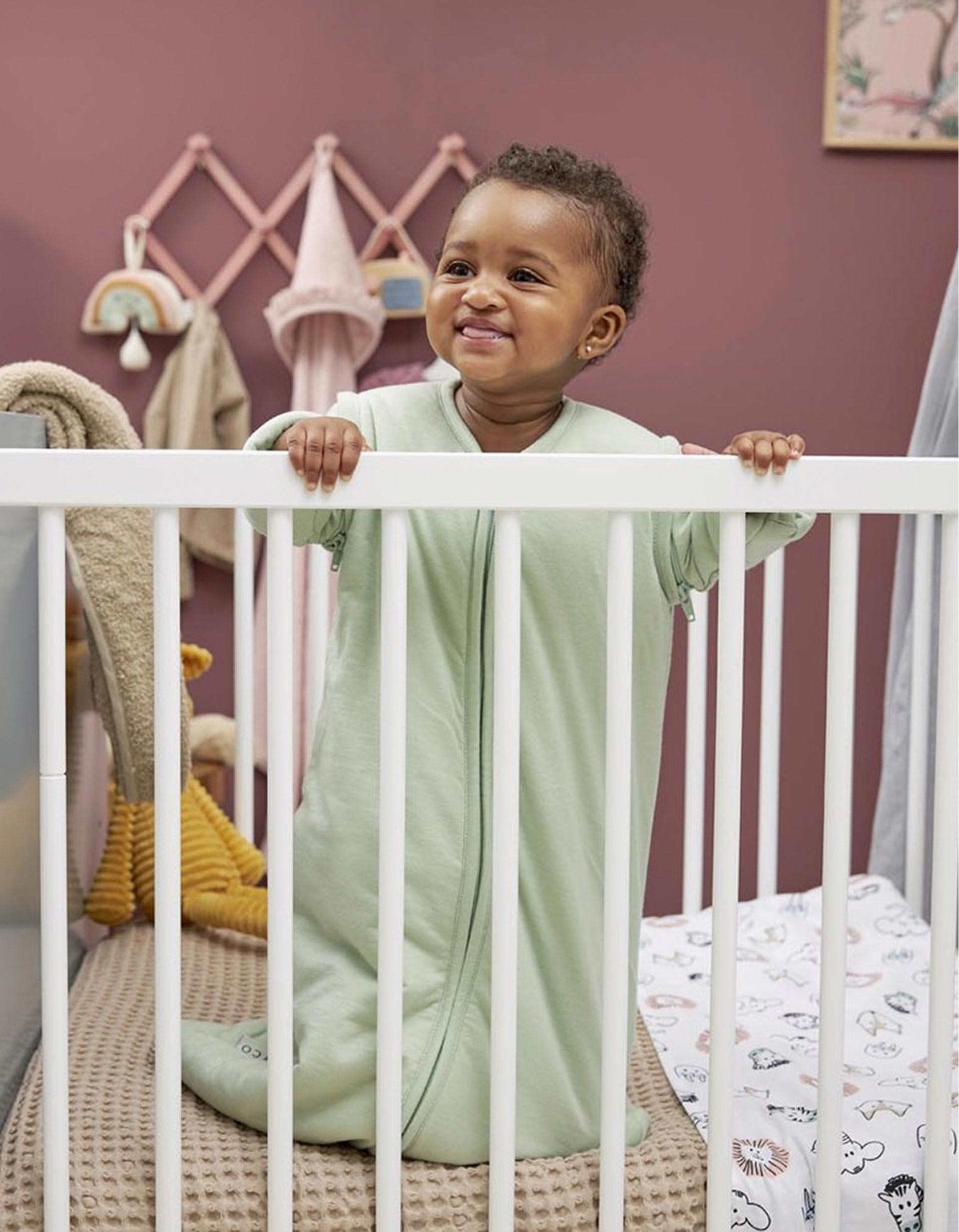 Saco de Dormir con Mangas Meyco TOG 2.5 70 cm, Soft Green