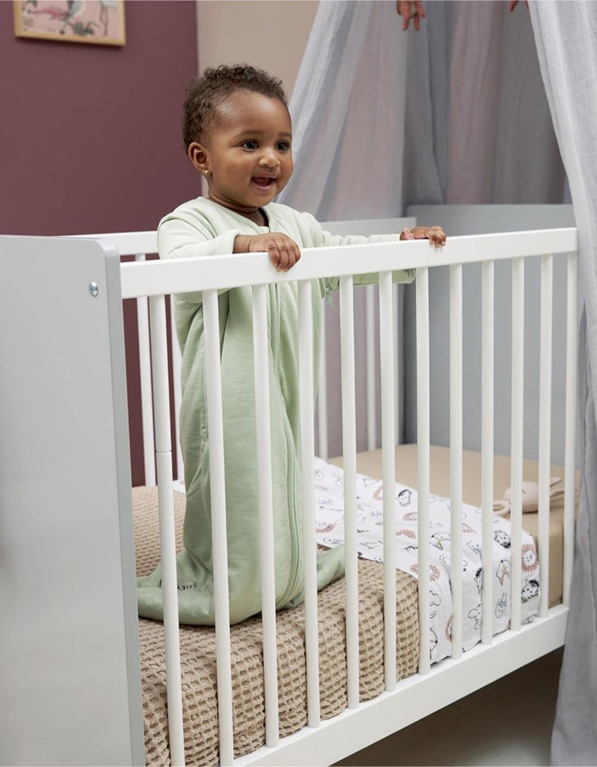 Saco de Dormir con Mangas Meyco TOG 2.5 70 cm, Soft Green