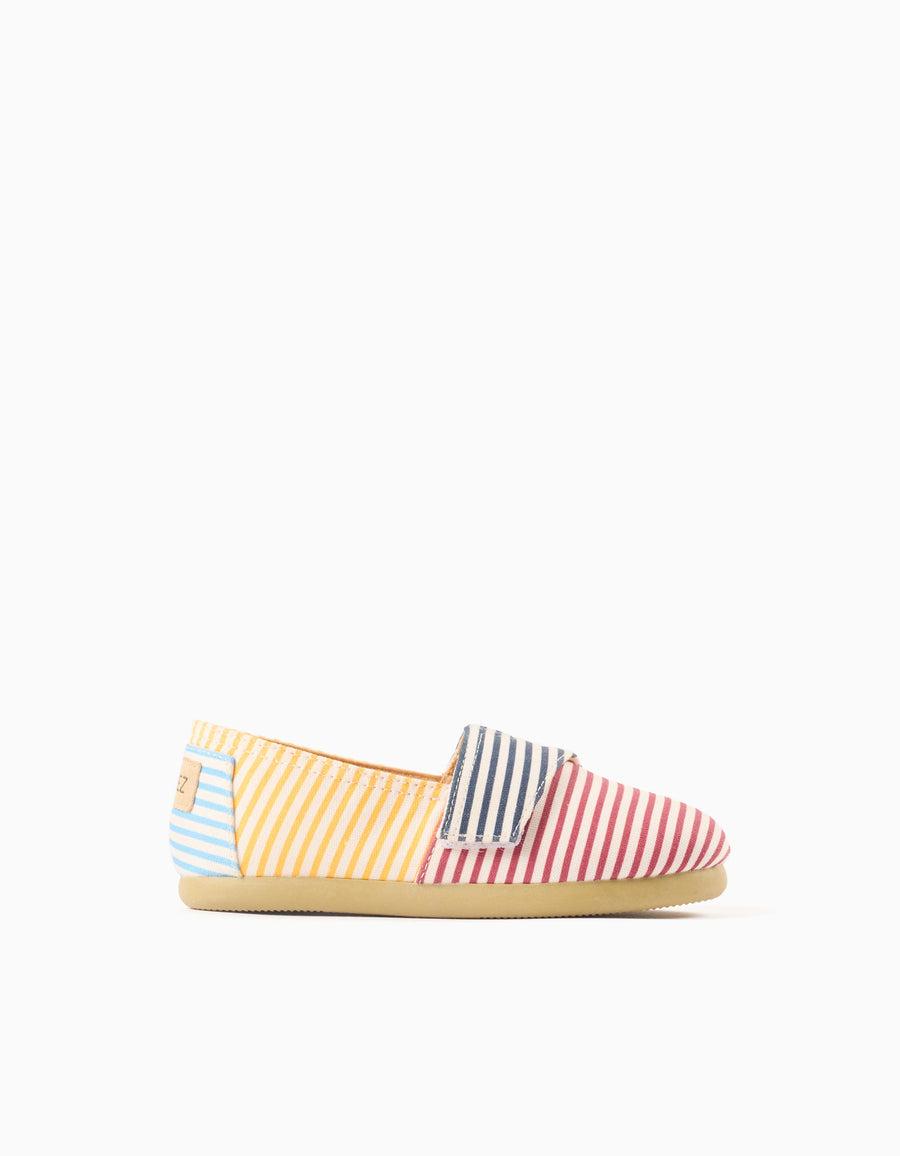 Striped espadrilles Zippy x Paez for babies, multicolour