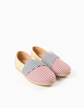 Alpercatas às riscas Zippy x Paez para criança, multicolor